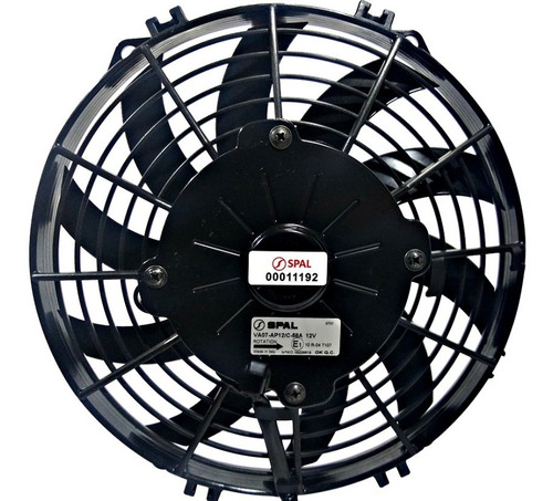 Eletro Ventilador Spal Va07-ap12/c-58a 12v Aspirante 9 Pol.