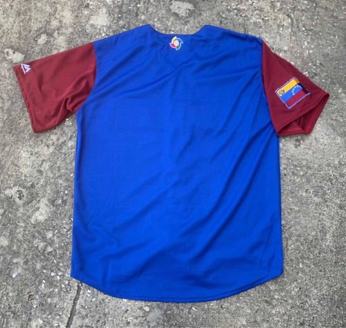 Imagen 7 de 9 de Camiseta Azul De Venezuela Clásico Mundial De Béisbol 2017