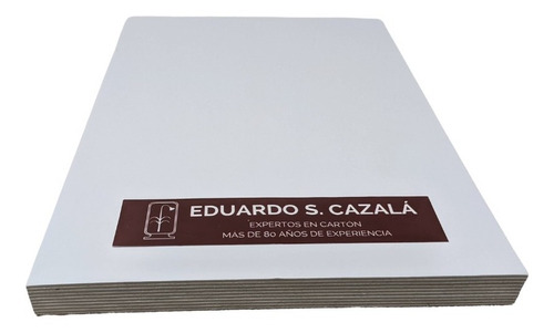 Cartón Blanco A4  Montado - 1.5 Mm - Arte Y Cuadros X10u