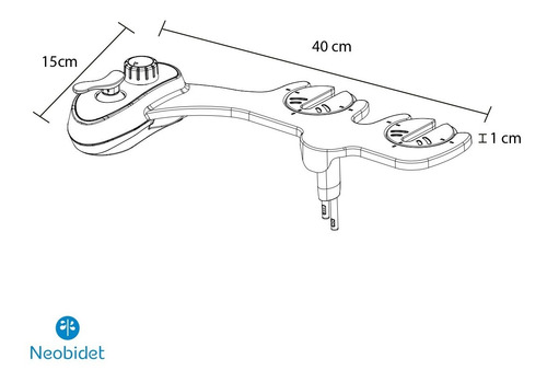Imagen 6 de 10 de Bidet Para Inodoro Duchador Bidet Matic Neobidet Frío Calor!