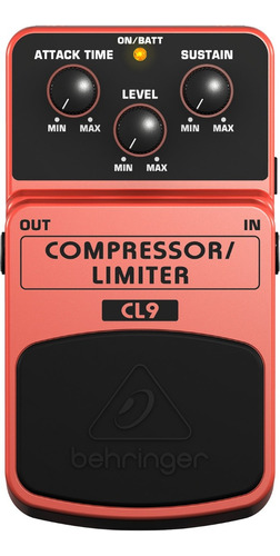 Pedal Efecto Behringer Cl9 Compresor Limitador P/ Guitarra