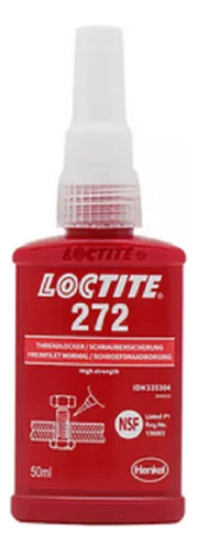 Loctite 272 Traba Perno Naranja 50ml Viscosidad: 4000/5000