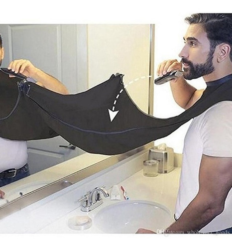 Capa Para Afeitarse Con Sopapa Manta Atrapa Pelo Barba Atrapa Pelo