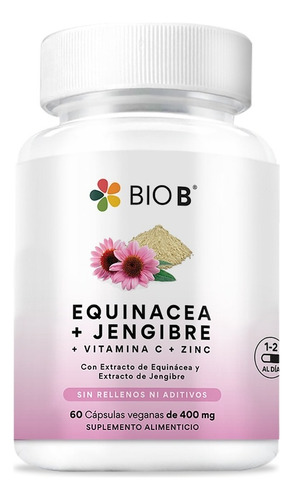 Bio B | Equinácea + Jengibre + Vitamina C + Zinc