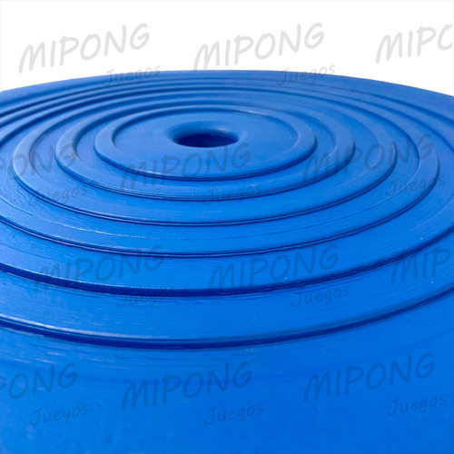 MiPong Calesita Infantil Piso Base Repuesto Plastico Juegos Jardín Color Azul