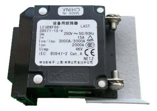 Disyuntor Circuit Breaker Legbxf66-38571-15-v Airpax