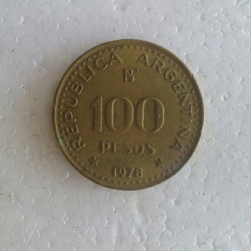 Me- Moneda Argentina 100 Pesos - Año 1978 - 