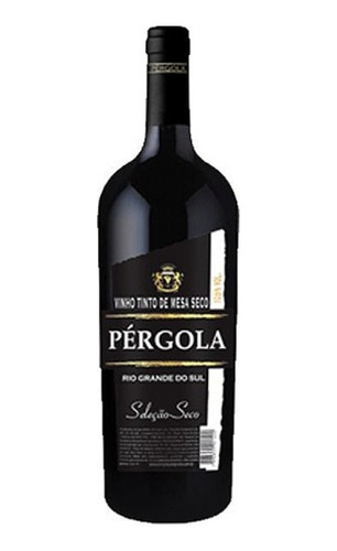 Vinho Pérgola Tinto Seco 1l - Vinícola Campestre - Nacional