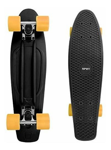 Npet 22 Inch Skateboard Complete Mini Cruiser Skateboard Fo