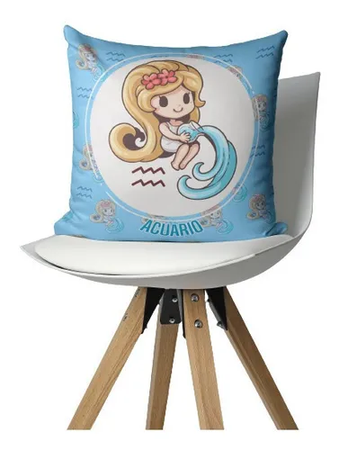 Souvenir Cumple 5 Almohadas 30x30 Cm Signos Zodiaco Tiernos