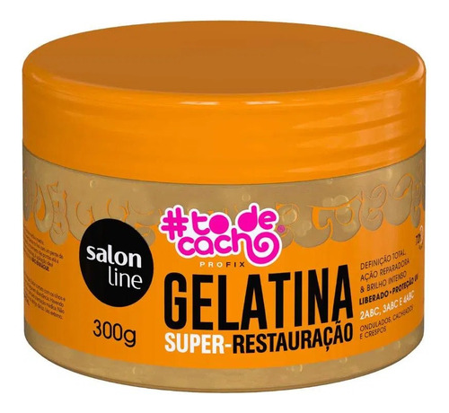 Salon Line Gelatina Definición  Mel Curly Girl Antifrizz 300