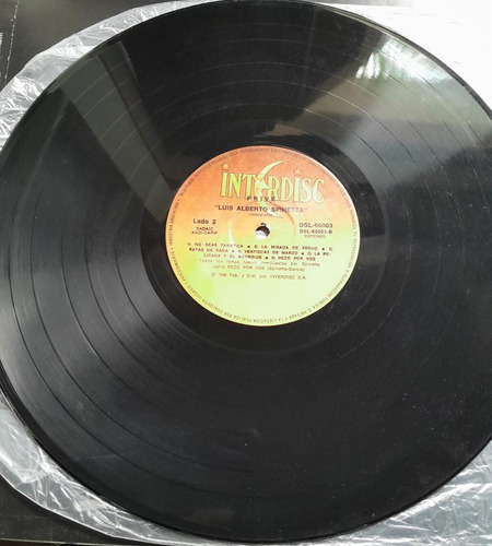Vinilo Luis Alberto Spinetta Prive