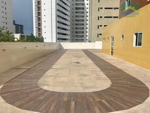 Imagem 12 de 15 de Apartamento Vista Definitiva Para O Mar À Venda - Brisamar - João Pessoa - Pb - Ap1224
