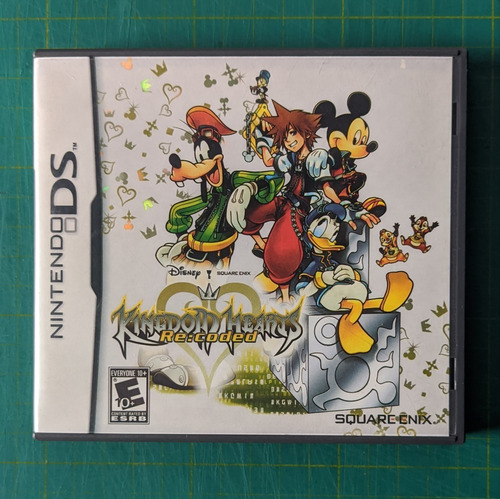 Kingdom Hearts Re Coded Original Nintendo Ds - Faço Por 299 (Usado)
