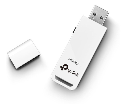 Tarjeta De Red Inalámbrica Wifi Usb Tp-link Tl-wn821n 300mbps Para Pc, Laptop, Mac Y Linux