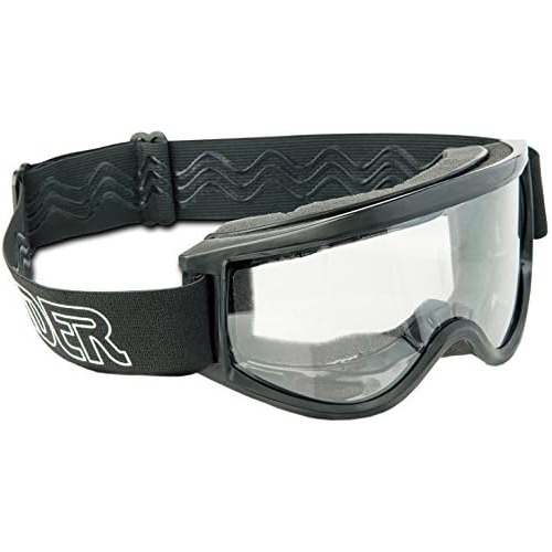 Gafas Motocross Marco Negro Y Lente Transparente Resist...