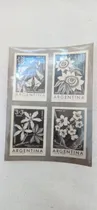 Comprar Lote 4 Estampillas Arboles Flores Estampillas Negativos?