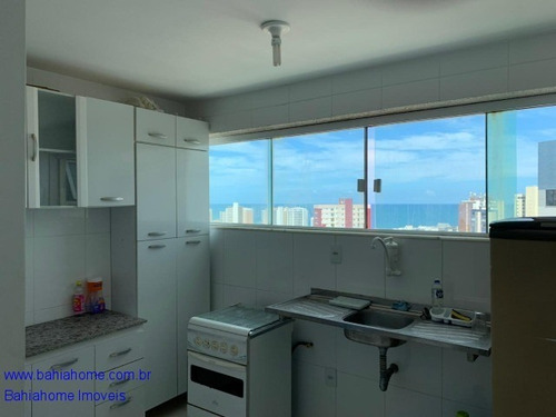 Imagem 10 de 21 de Com Ambientes Amplos, Piscina Com Vista Mar Essa Bela Cobertura Triplex A Venda No Costa Azul - Ap1043luz