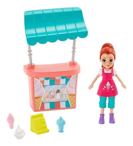 Actividades de verano de Polly Pocket Doll Gwd82 Mattel