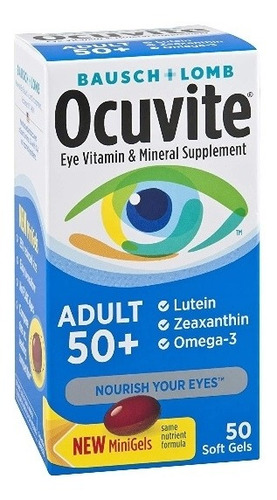 Ocuvite Vitamina Para Los Ojos 50 Sofgels