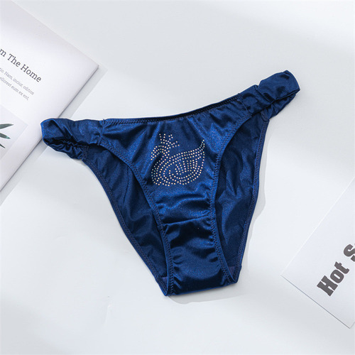 S Underpants Bikini De Cintura Alta Con Encaje Ic Para Mujer
