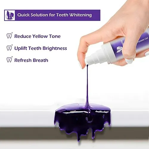 Serum Morado Blanqueador De Dientes Rabbitooth, Reduce Amari