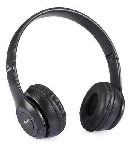Imagen 2 de 4 de Auricular Bluetooth 4.1 Manos Libres P47 Fm Sd Mp3 Cable