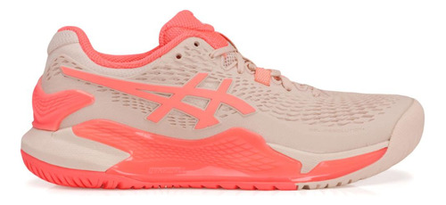 Tênis Asics Gel Resolution 9 Rosa E Coral