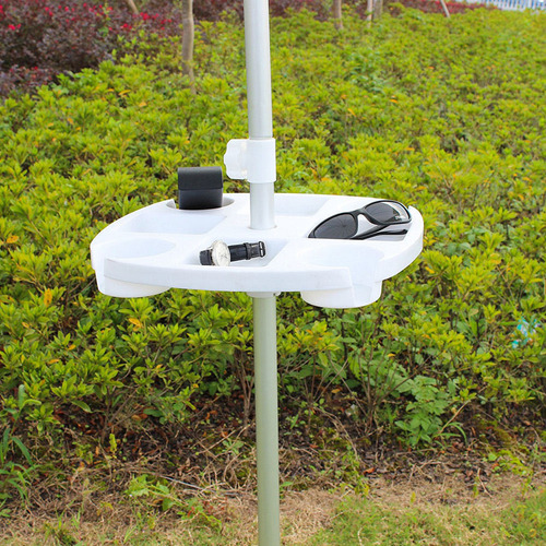 Sombrilla De Playa De Verano Bandeja De Snack Drink Holder