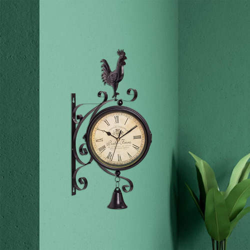 Reloj Colgante De Pared De Aspecto Antiguo De Números