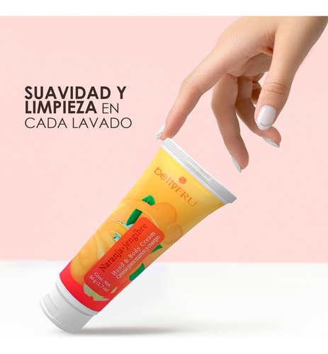 Crema Corporal Suavizante Betty Fru Aroma Té Verde 2 Pack Fragancia Naranja/jengibre