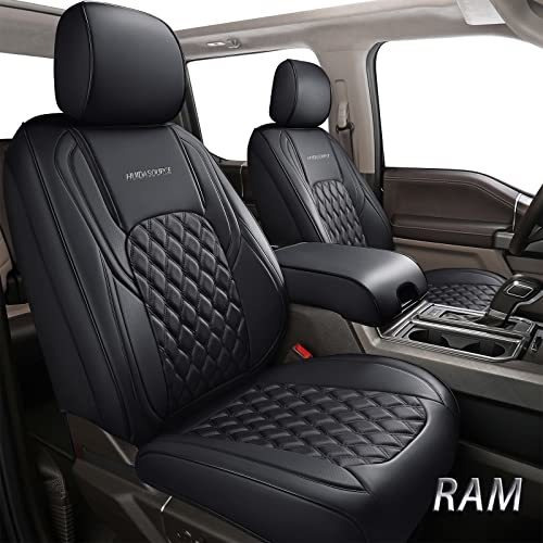 Huidasource Dodge Ram Asiento Cubiertas Full Set, Jwmzz