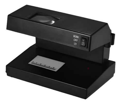 Detector De Dinero 2 En 1 Uv Y Magnétic / Con Lupa