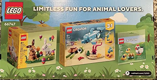 Paquete De Juego De Animales Exclusivo De Lego De Edición Li