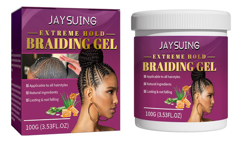 Hold Braiding Gel Hair Braid Gel Mantiene Un Olor Impresiona