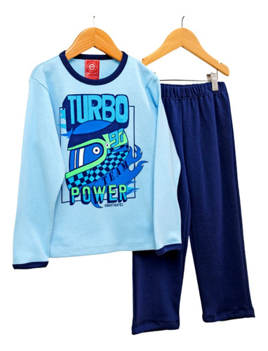 Pijama Juvenil Interlock 100% Algodón Elemento Art. 1237