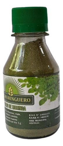 Moringa En Polvo El Moringuero X 40g Moringa