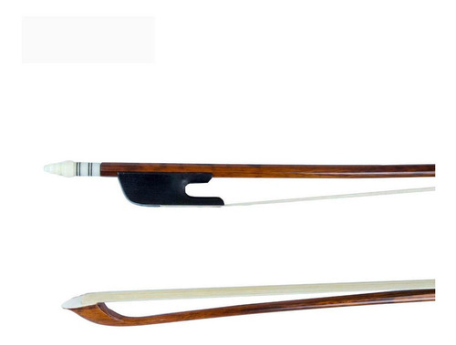 Imagen 3 de 9 de Bow De Estilo Barroco Viola Ébano Rana Natural Mongol Crin