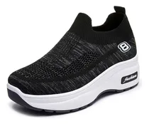 Comprar Zapatos Ortopedicos Mujer Con Plataforma Tenis Casuales Dama Zapatos De Moda Son Suaves Y Cómodo