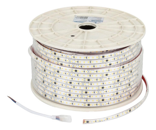 Fita Led Pratik 6.5w Gaya 600lumens 30 Metros + 12 Conector Branco-frio