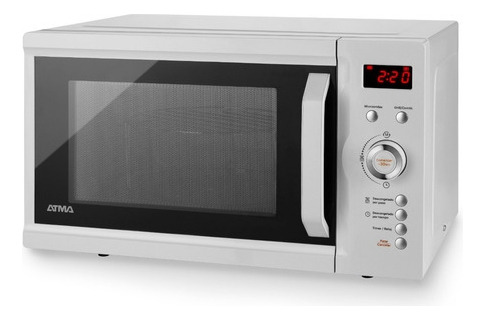 Horno Microondas Atma Md1723gn Grill 1000w 23 Litros Blanco