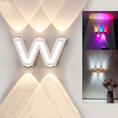 Lamparas De Pared Interior De 5V 9 colores de iluminación RGB 230cm Focos Luces De Colores Lamparas Led Lampara Decorativa