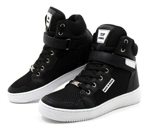 Bota Academia Feminina Com Palmilha Gel Fitness Tenis Origin | Mercado Livre