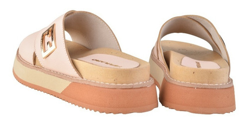 Zuecos Sandalias Ojotas De Mujer De Cuero Melk - Ferraro