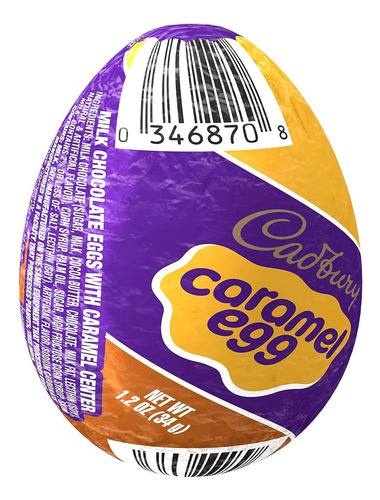 Cadbury Chocolate Con Leche Con Caramelo De Huevos Centrales