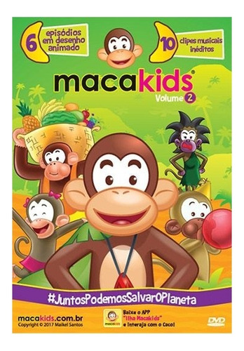 Macakids - Juntos Podemos Salvar O Planeta Vol.2 - Dvd