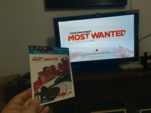 Jogo Ps3 Need For Speed Most Wanted Digipack Semi Novo Raro (Usado)