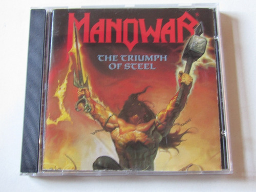Cd Manowar The Triumph Of Steel Atlantic U.s.a. 1992.