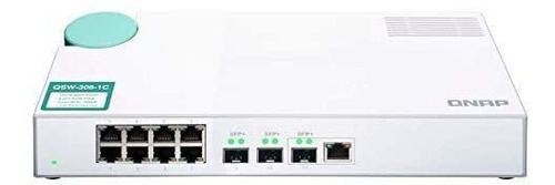 Puerto Electrónico Qnap 3 Puertos 10gbe 76gbps -blanco