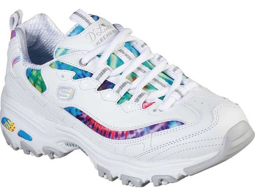 Tenis Skechers D'lites Summer Fiesta Mujer